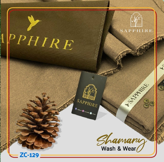 Sapphire shamry Wash n wear