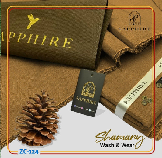 Sapphire shamry Wash n wear